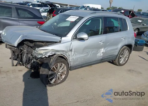 2012 Volkswagen Tiguan Se из США, поврежденный, VIN WVGBV7AX0CW580118